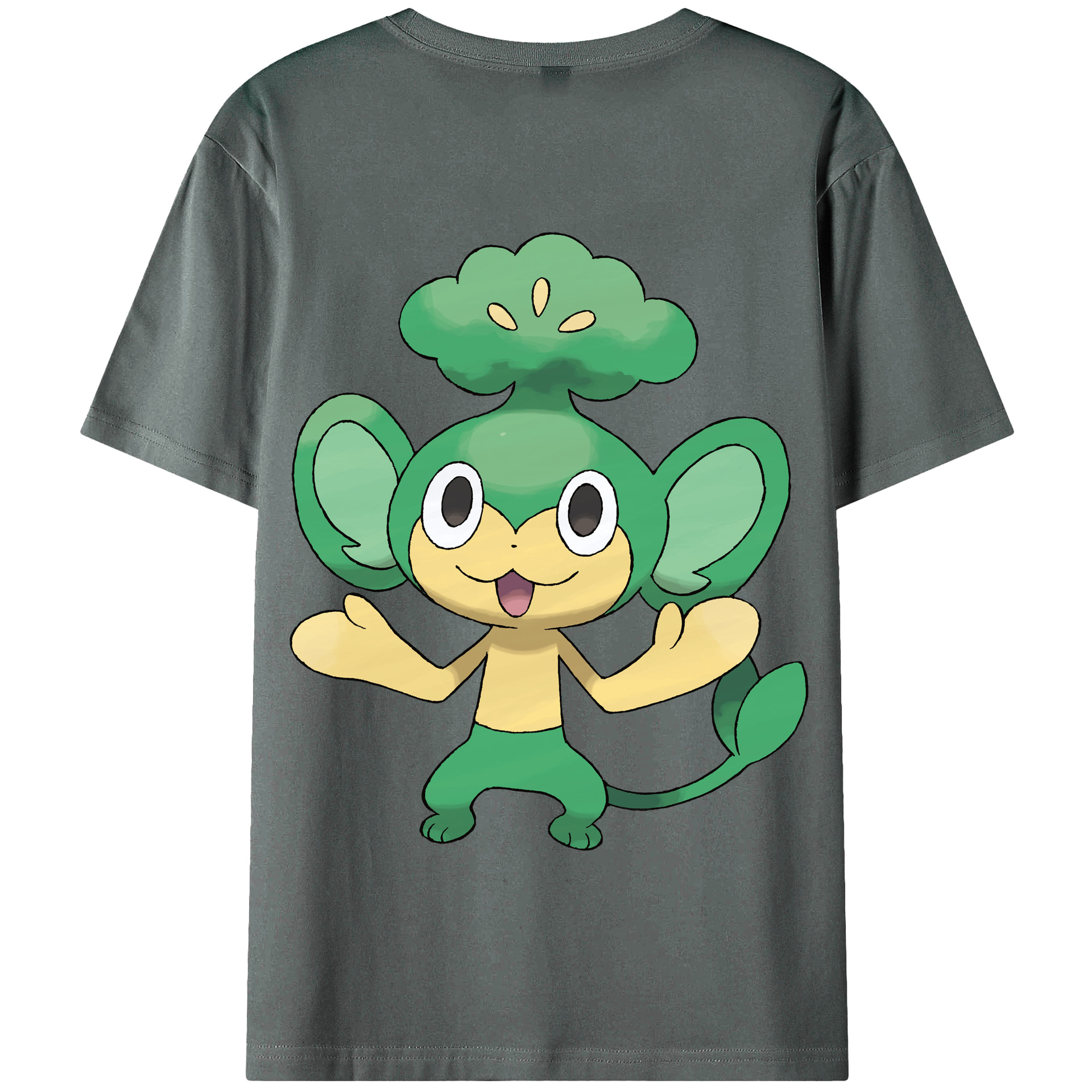 （画像用） ポケットモンスター Pokémon 綿100％半袖Tシャツ（背面プリント）
